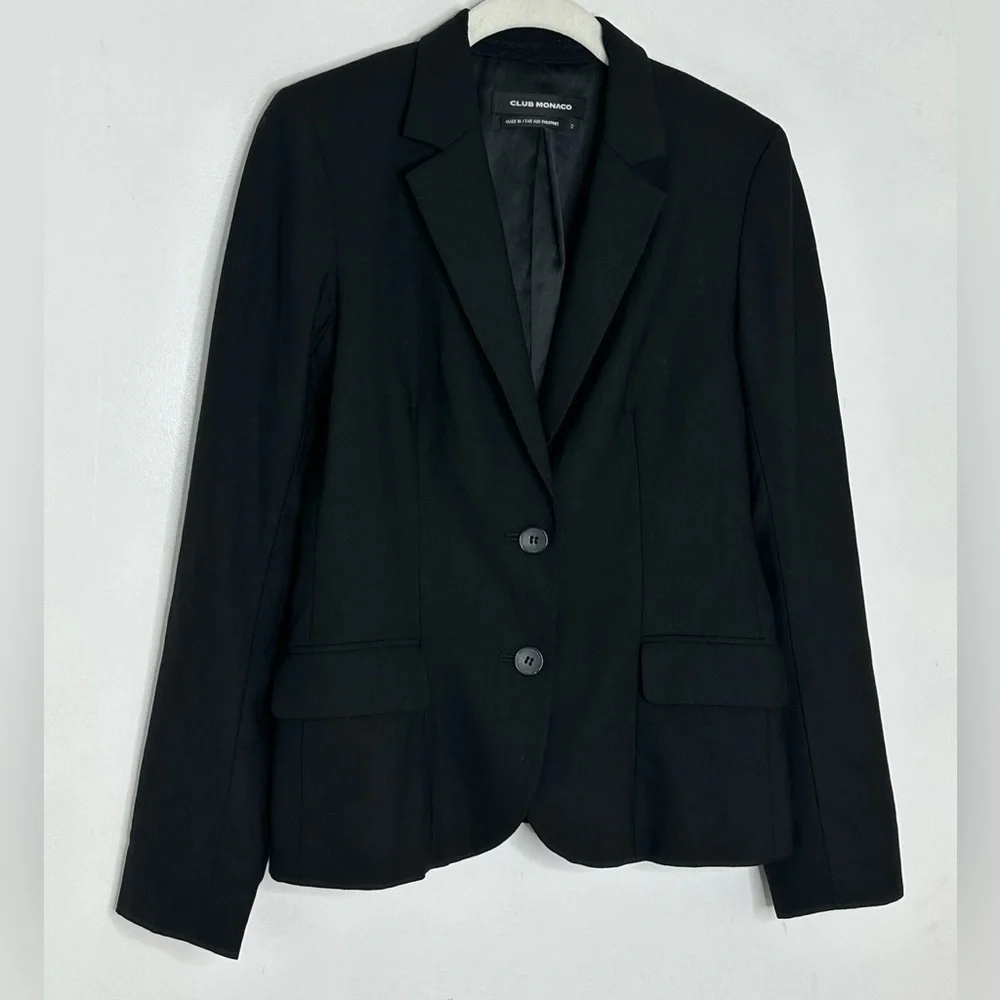 Club Monaco Classic Womens Blazer
